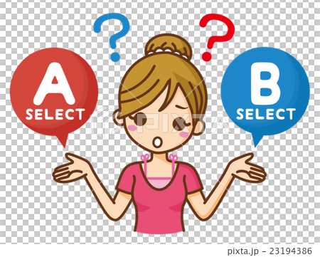 女性選擇猶豫不決 女性選擇猶豫不決 23194386