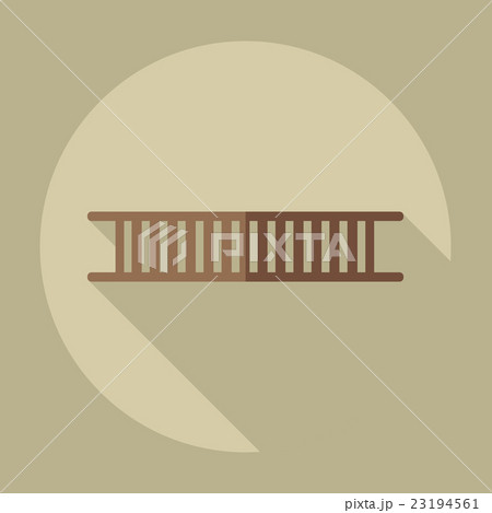 Flat modern design with shadow icons ladder 23194561