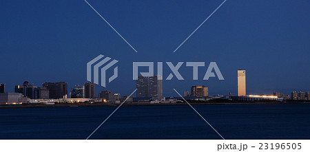 海から見た海浜幕張 23196505