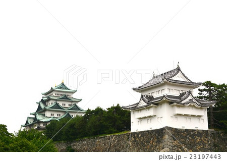 名古屋城　天守閣　櫓　門 23197443
