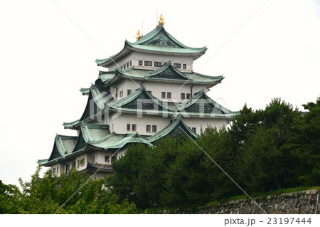 名古屋城　天守閣　櫓　門 23197444