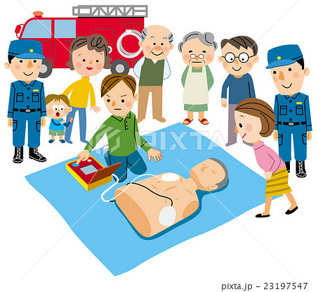 AED　 救急救命訓練 23197547