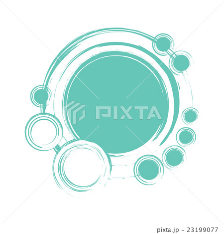 Abstract circles background with blank space 23199077