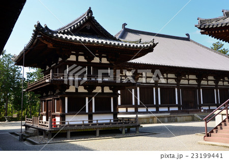 唐招提寺　鼓楼・金堂（2016.4） 23199441