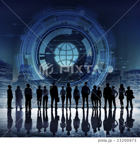 Technology Hud Global Web Media Concept Technology Hud Global Web Media Concept 23200973