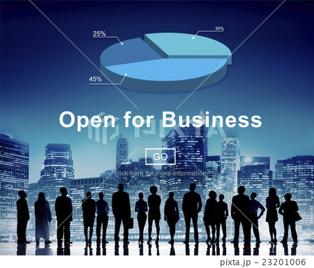 Open for Business Partnership Industry Concept Open for Business Partnership Industry Concept 23201006