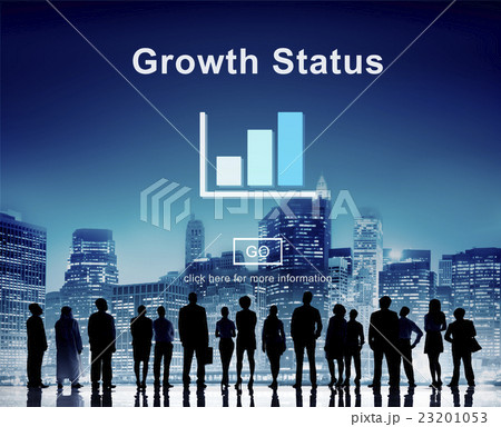 Growth Status Data Development Business Concept Growth Status Data Development Business Concept 23201053