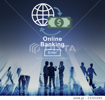 Online Banking Financial Transaction Technology Concept 23201093