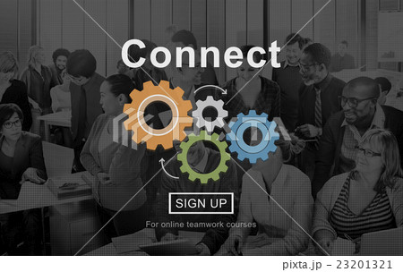 Connect Interaction Team Teamwork Concept Connect Interaction Team Teamwork Concept 23201321