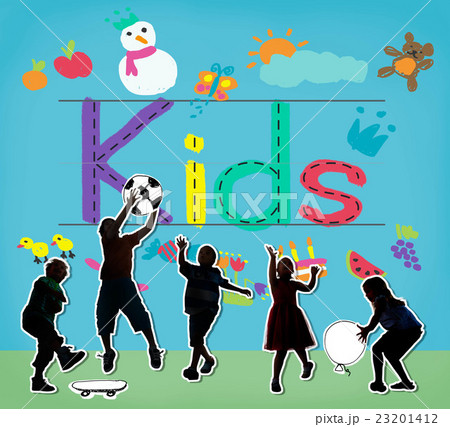 KIds Imagination Handwriting Create Drawing Concept KIds Imagination Handwriting Create Drawing Concept 23201412