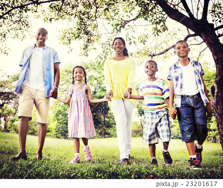 African Family Happiness Holiday Vacation Activity Concept 23201617