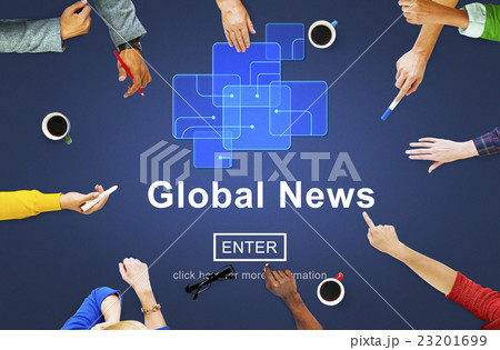 Global News Online Technology Update Concept Global News Online Technology Update Concept 23201699