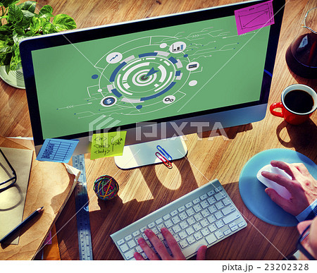 Digital Hud Target Symbol Graphics Concept 23202328