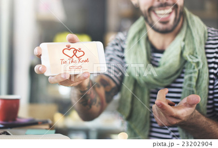 Tie The Knot Wedding Day Love Concept Tie The Knot Wedding Day Love Concept 23202904