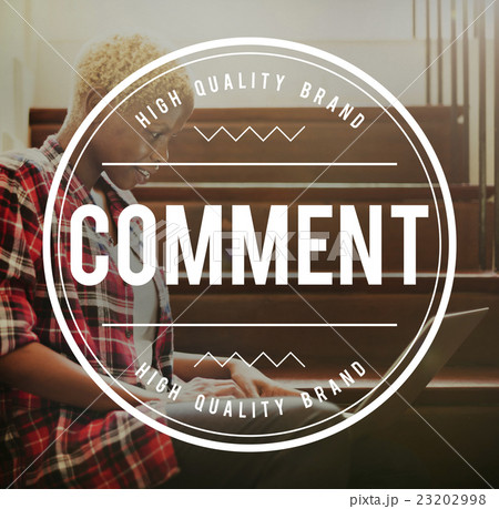 Comment Social Media Response Social Network Concept Comment Social Media Response Social Network Concept 23202998