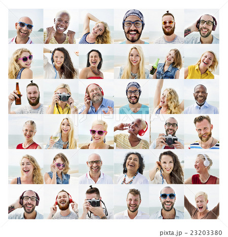People Set of Faces Diversity Human Face Concept People Set of Faces Diversity Human Face Concept 23203380