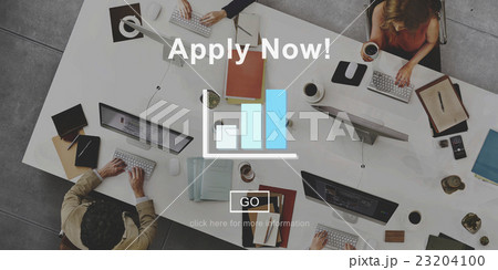 Apply Now Application Employment Work Concept Apply Now Application Employment Work Concept 23204100