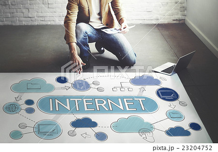 Internet Global Communication Connection Data Concept 23204752