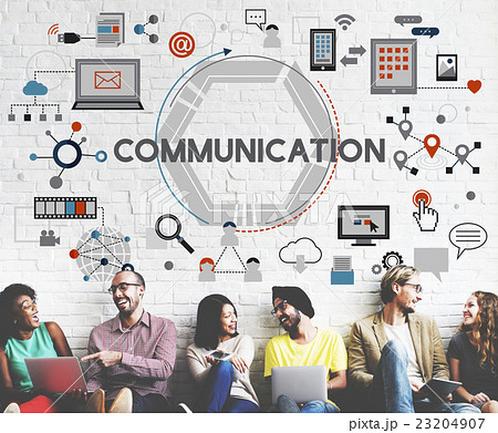Communication Connect Discussion Technology Concept Communication Connect Discussion Technology Concept 23204907