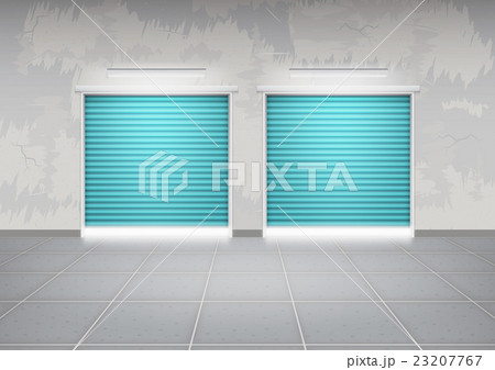 Shutter door vector 23207767