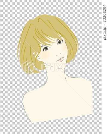 一個女人(棕色頭髮山貓)的插圖 一個女人(棕色頭髮山貓)的插圖 23208294
