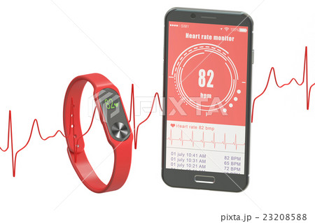 activity tracker or fitness bracelet 23208588