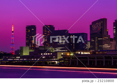 東京タワー　2016東京マラソン開催記念ライトアップ 23210800