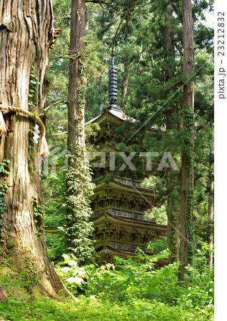 羽黒山五重塔 羽黒山五重塔 23212832