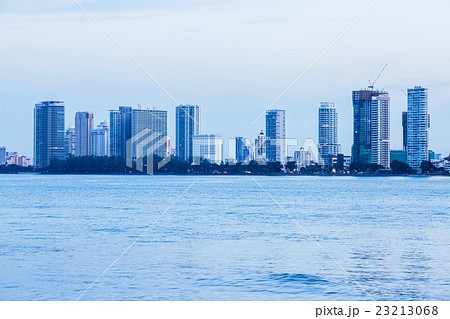 skyscraper by the shore of Gurney drive, Penang 23213068