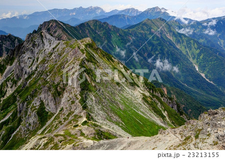 針ノ木岳から見る後立山連峰 針ノ木岳から見る後立山連峰 23213155
