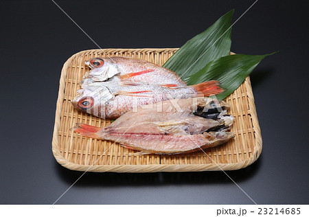 食材　魚　一夜干し　鯛　魚介類　干物　高級魚　一夜干しざる盛り　干物ざる盛り 23214685