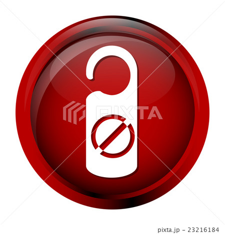 Door tag Lock Hanger, Hotel sign icon Door tag Lock Hanger, Hotel sign icon 23216184