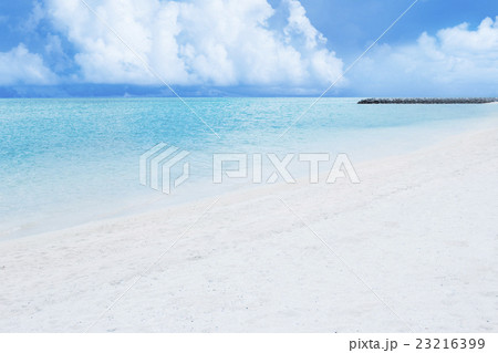 沖縄離島リゾート地のきれない海 沖縄離島リゾート地のきれない海 23216399