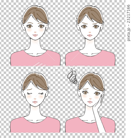 Facial expression set D Facial expression set D 23217166