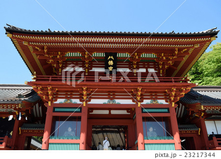 鎌倉　鶴岡八幡宮　本宮（上宮） 23217344