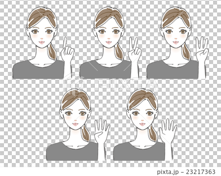 女性セット サイン 23217363