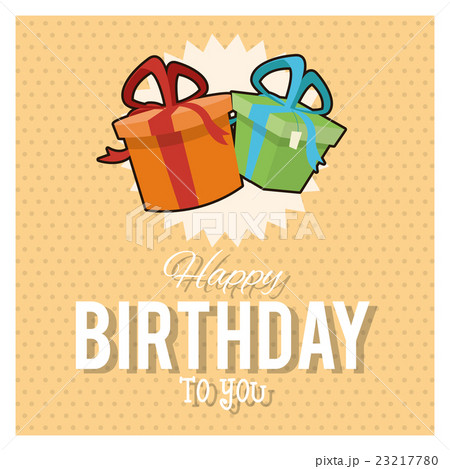 Happy Birthday design. gift icon. Colorfull 23217780