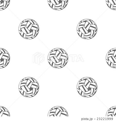 seamless pattern with Sepak Takraw 23221999