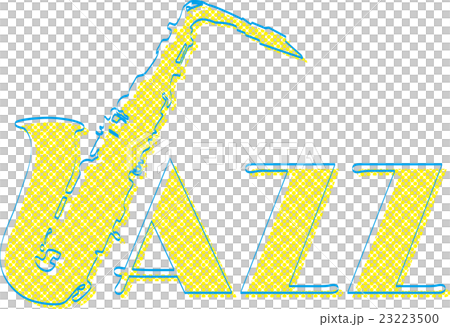 サックス＿jazz_シルエット 23223500