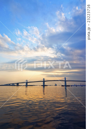 小名浜港の夕暮れ 23223716