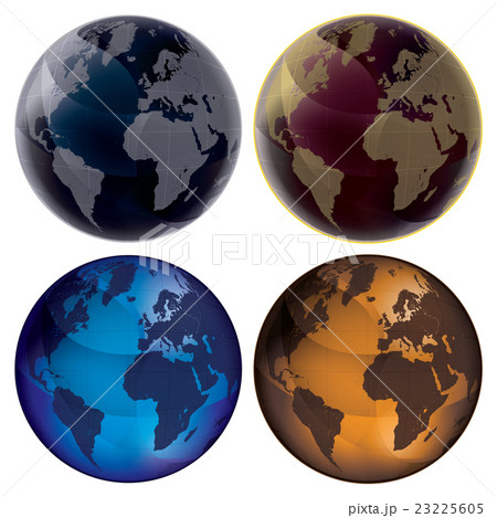 3d Globe - Color set 23225605