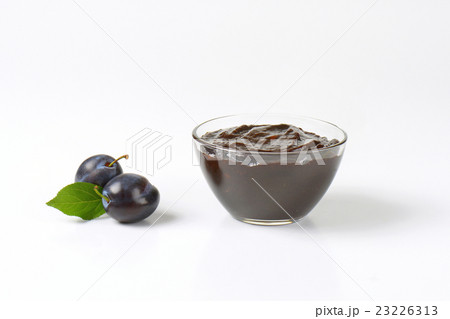 bowl of plum jam bowl of plum jam 23226313