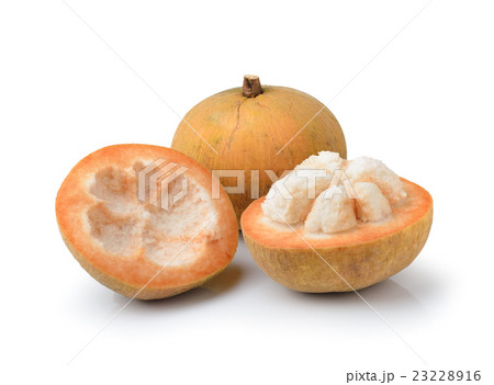 Santol fruit isolated on white background 23228916