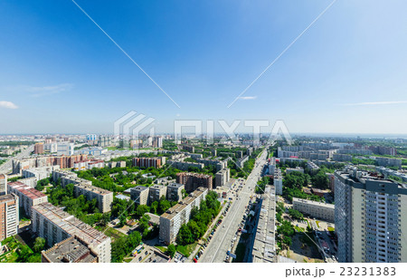 Aerial city view. Urban landscape. Copter shot 23231383