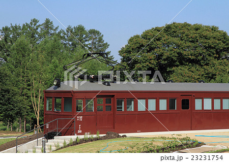 安曇野ちひろ公園トットちゃん広場 電車の教室 安曇野ちひろ公園トットちゃん広場 電車の教室 23231754