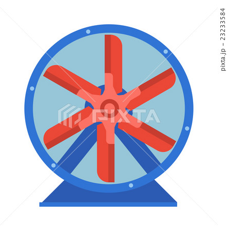 Industrial fan vector illustration. 23233584