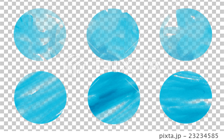 Material Watercolor Painting Circle Stock Illustration