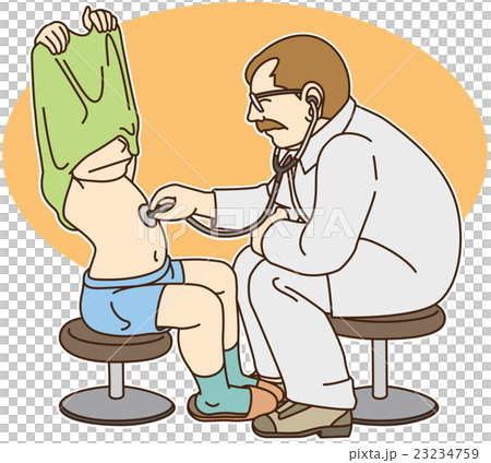 Boys and a doctor (background) 23234759