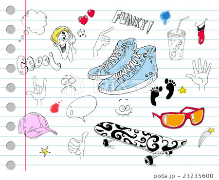 Cool notebook doodles 23235600