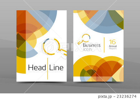 Design of annual report cover brochure 23236274
